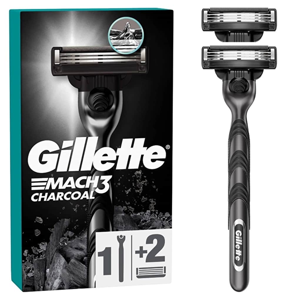 Gillette Mach3 charcoal Refill Razor - 1