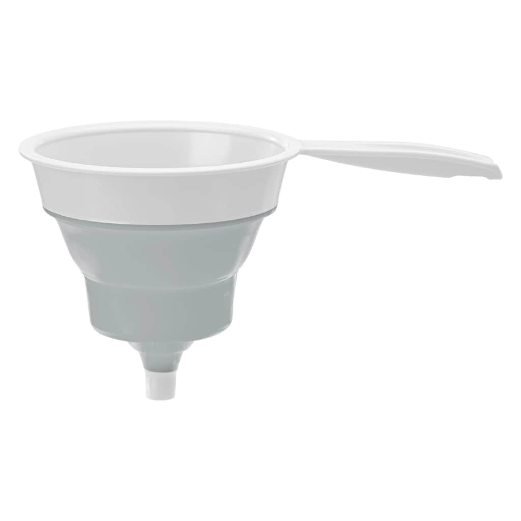 Bee Home Foldable Dishwasher Safe Funnel - Space-Saving Polypropylene - 1
