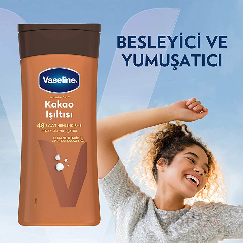 Vaseline Body Lotion Cocoa Glow For Dry And Luminous Skin 200 ml - 6