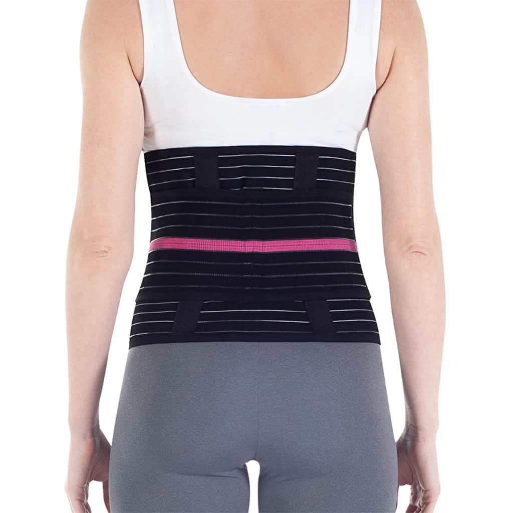 Owli Bamboo Premium Postpartum Corset - Black Xs/s - 4