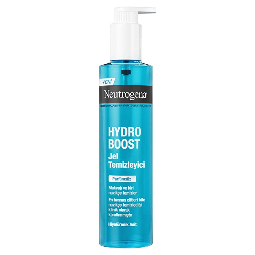Neutrogena Hydro Boost Unscented Gel Cleanser 200ml - 2