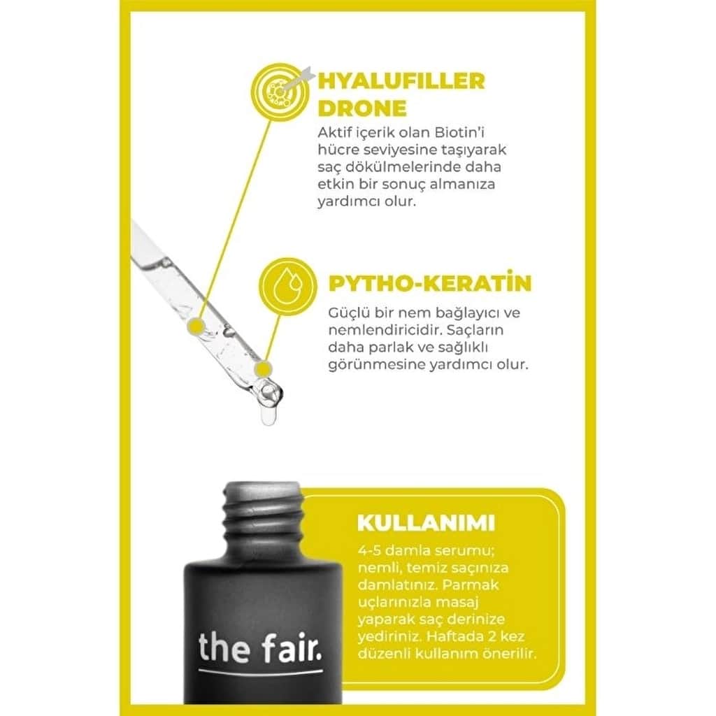 The Fair Drone-targeted Hair Keratin Serum 50 ml - 3