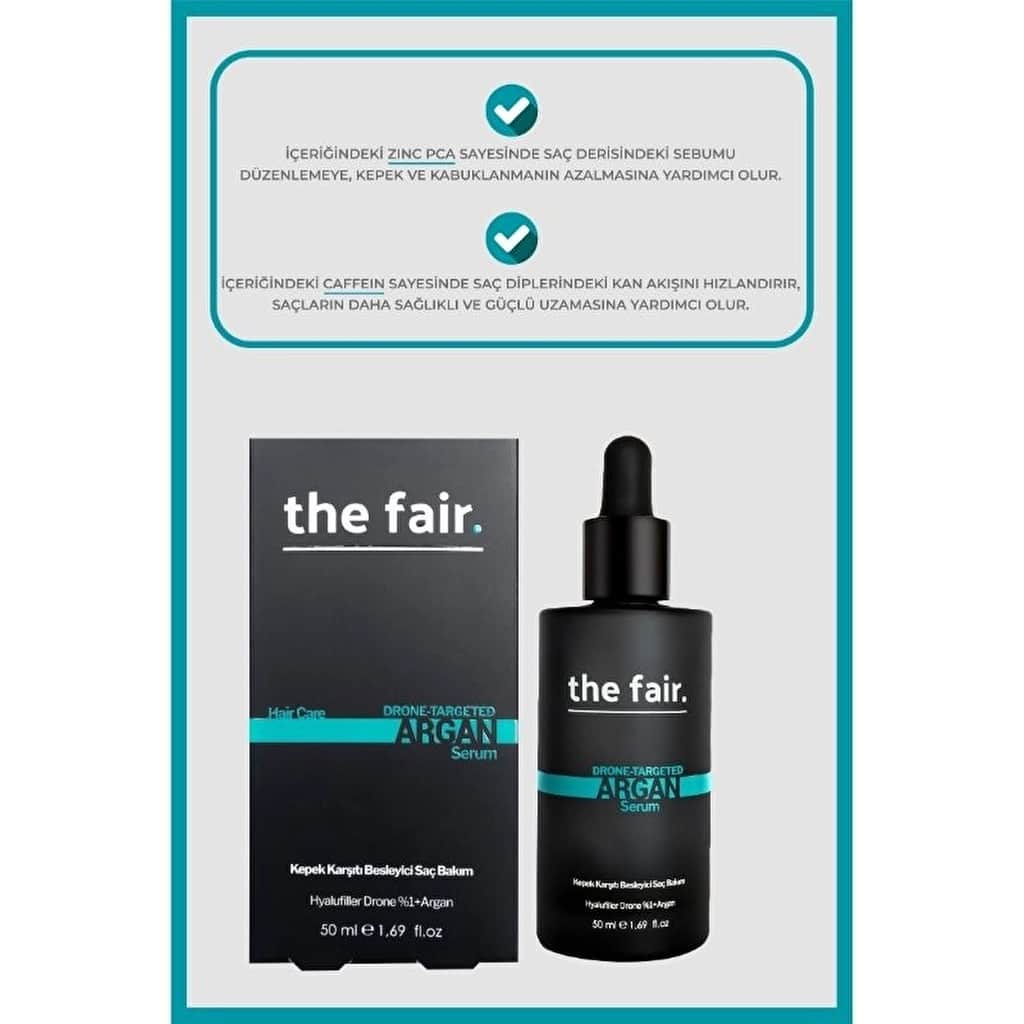 The Fair Drone-targeted Hair Argan Serum 50 ml - 4