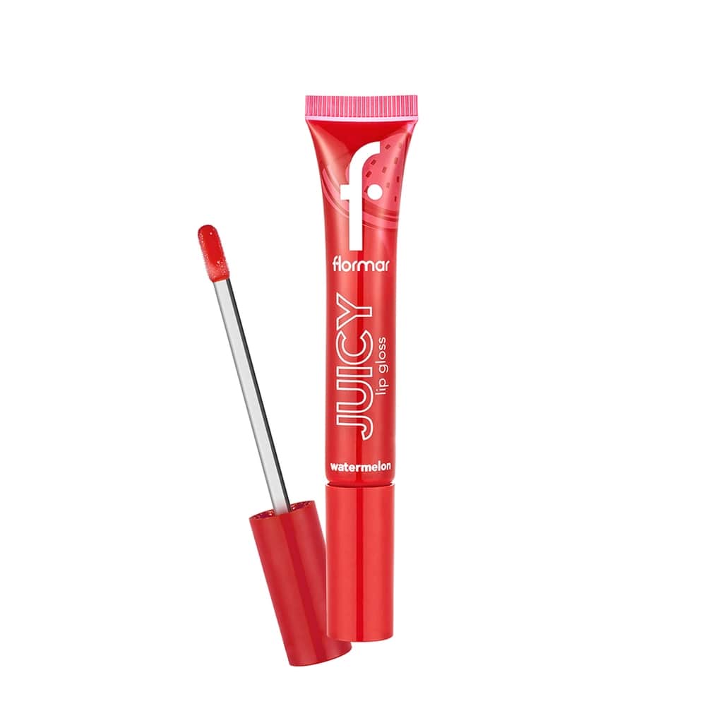Flormar Juicy Natural Coloring Fruit Flavored Moisturizing Lip Gloss 005 watermelon - 2