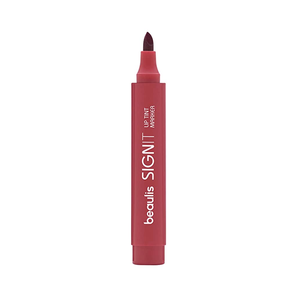 Beaulis Sign It Lip Tint Marker - 365 Story Red, Intense Color - 2