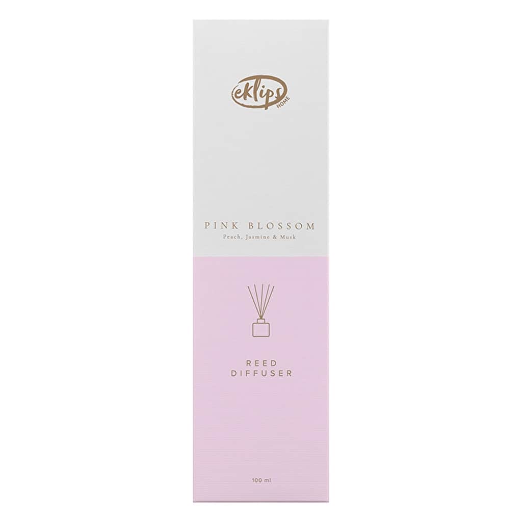 Eklips Reed Diffuser Pink Blossom Stick Room Fragrance 100 ml - 1