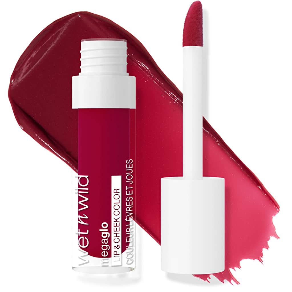 Wet n Wild MegaGlo Liquid Lip & Cheek Stain - Berry True - 2