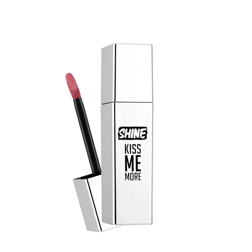 Flormar Shine Kiss Me More Long-lasting & Shiny Finish Liquid Lipstick 004 fall Rose - 2