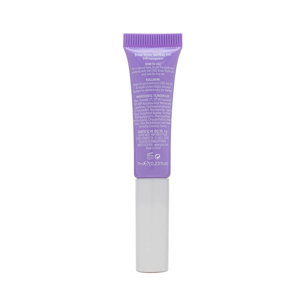 Lykd Eyebrow Gel 999 transparent - 3