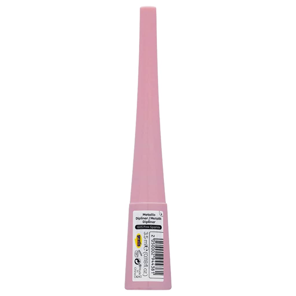 Beaulis Fun Metallic Dipliner 605 Pink Sparkle Eyeliner - 3