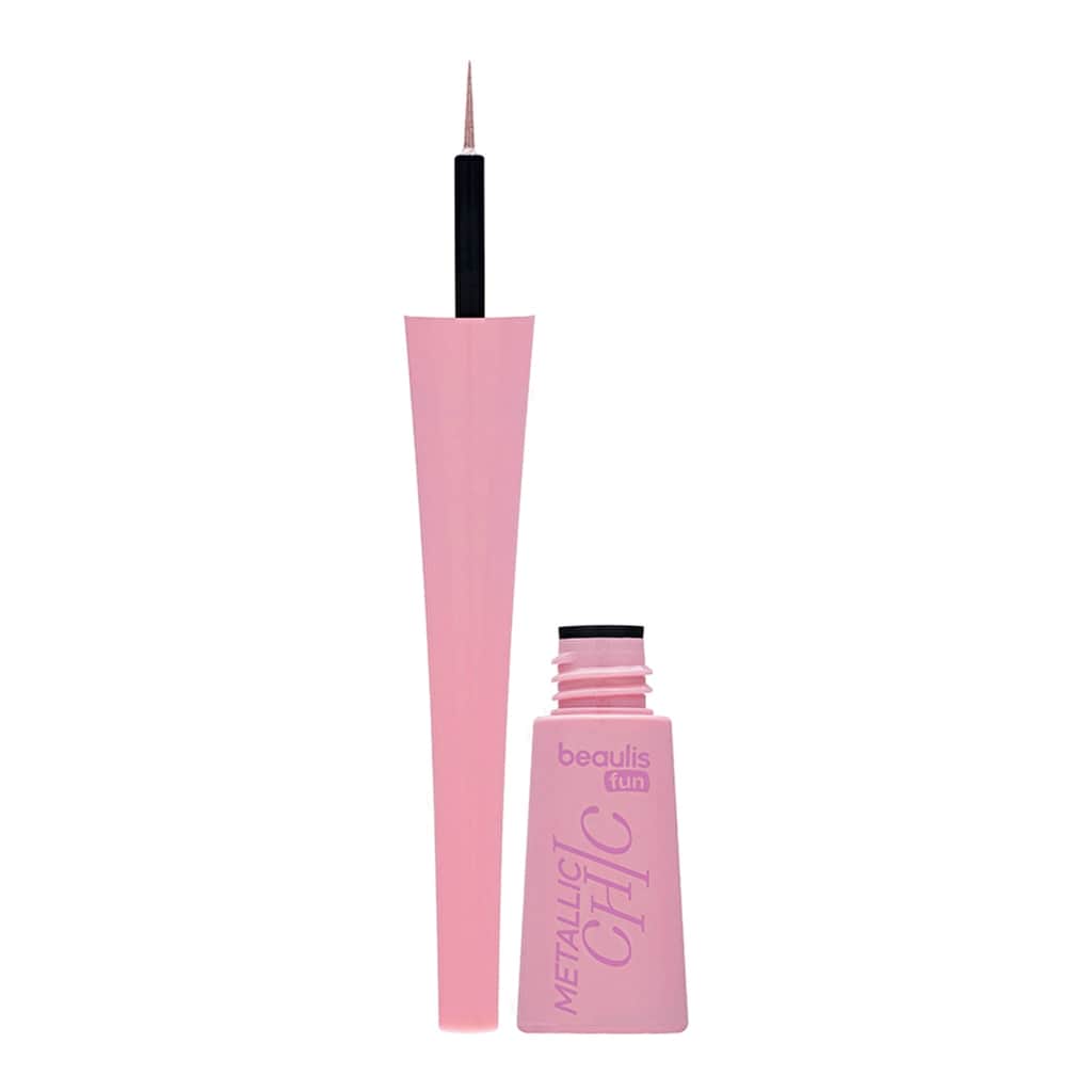 Beaulis Fun Metallic Dipliner 605 Pink Sparkle Eyeliner - 2