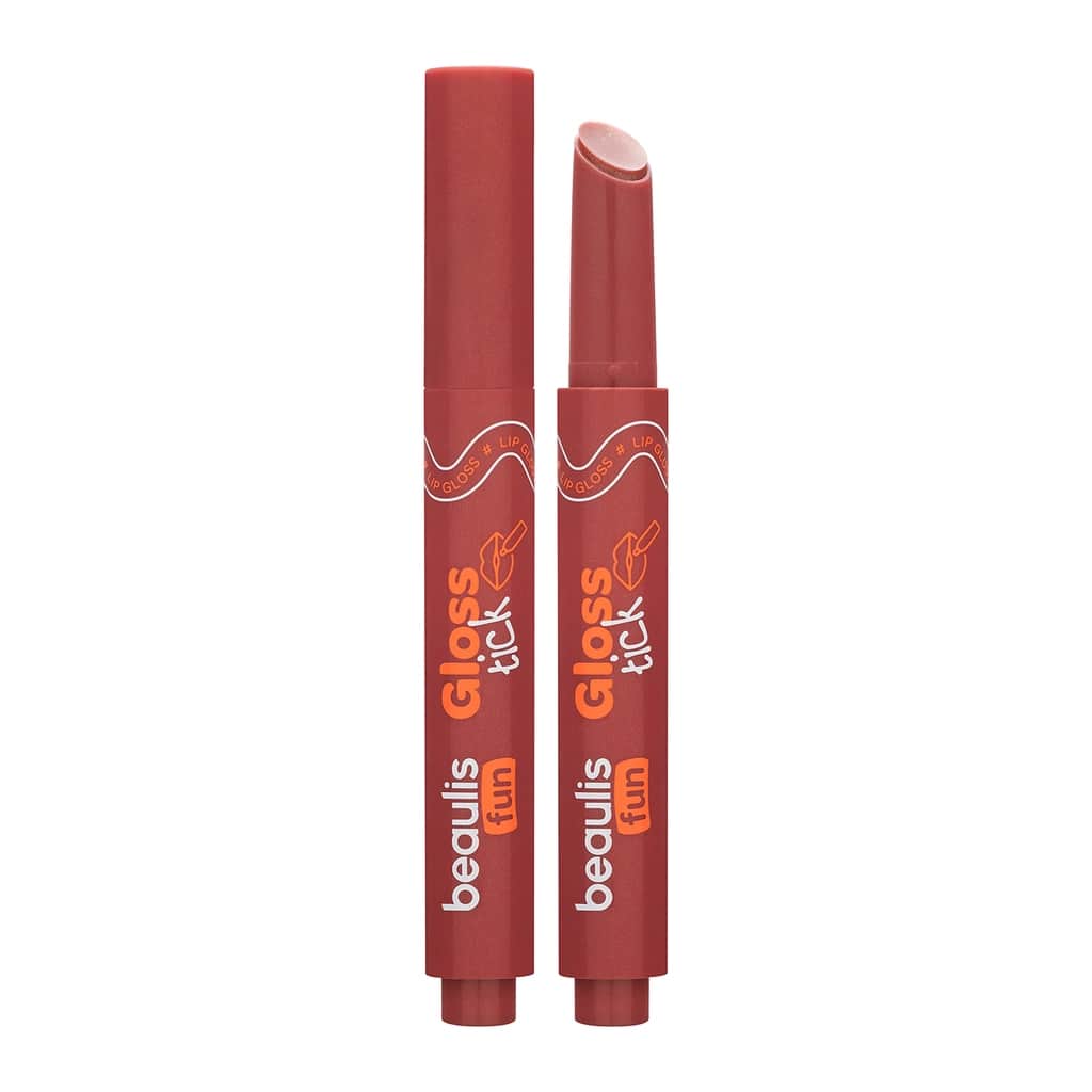 Beaulis Fun Gloss Tick Stick Lip Gloss - 114 Nude Glow Shine - 1