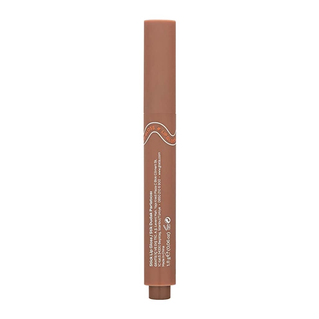 Beaulis Fun Gloss Tick Stick Lip Gloss - Bare Kiss Shine - 4