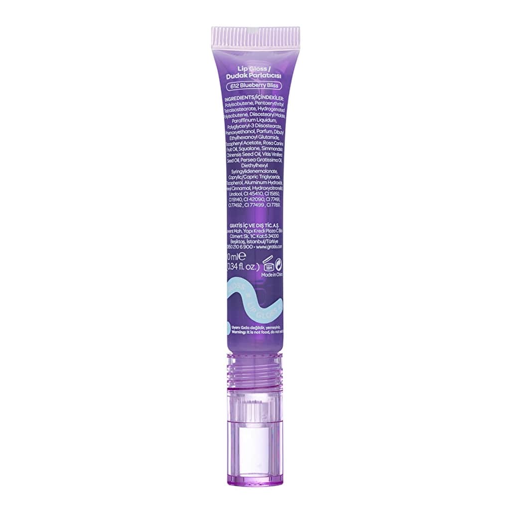 Beaulis Fun Juicy Drink Lip Gloss - Blueberry Bliss Shine - 3