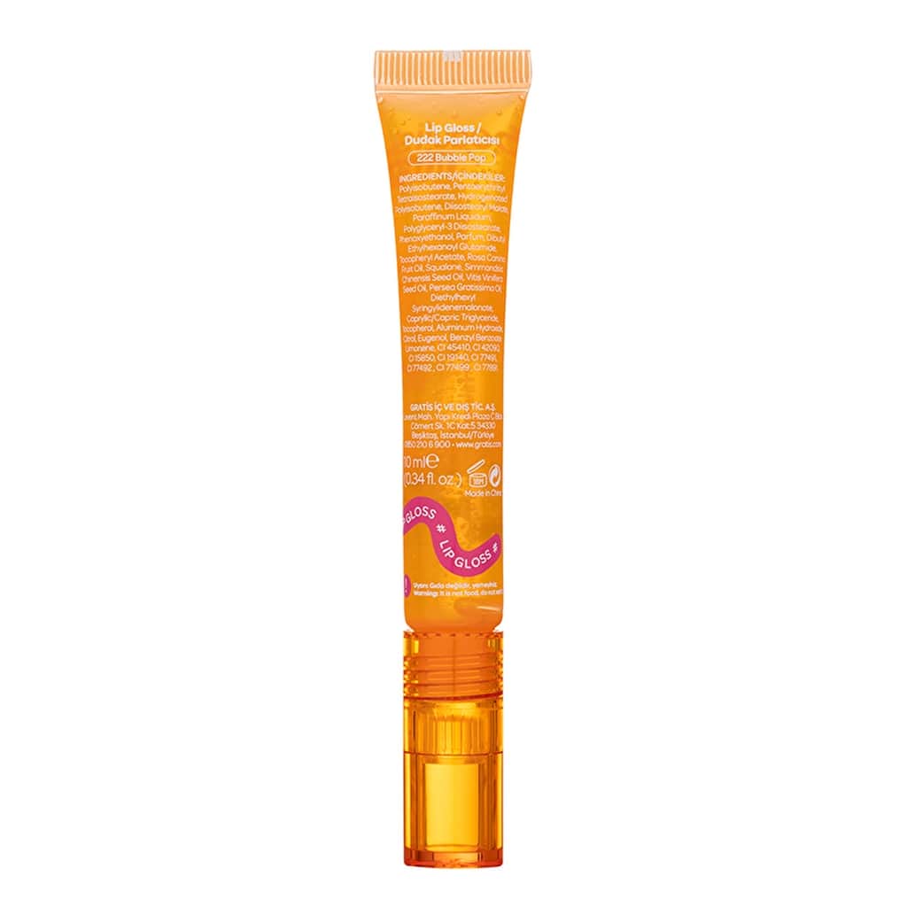 Beaulis Fun Juicy Drink Lip Gloss - Bubble Pop Shine & Moisture - 3