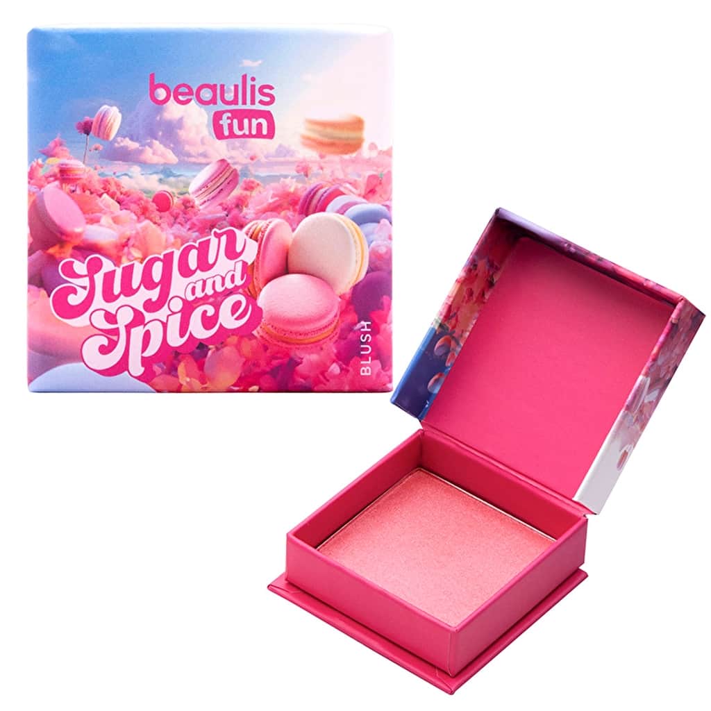 Beaulis Fun Sugar & Spice Powder Blush 551 - Long-Lasting Shimmer - 1