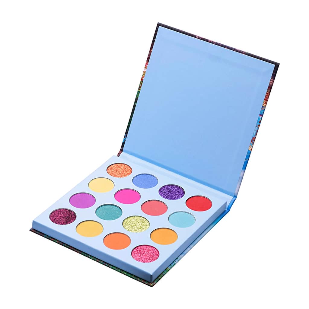 Beaulis Magical Fair 16-Pack Eyeshadow Palette - Rainbow Shades - 3