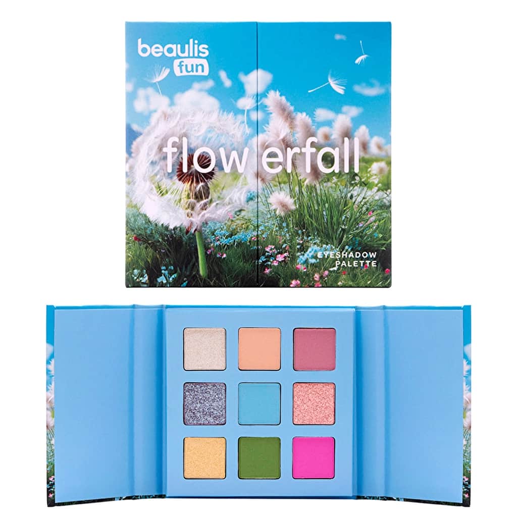 Beaulis Fun Flowerfall 9-Piece Eyeshadow Palette - Crystal Bloom - 1