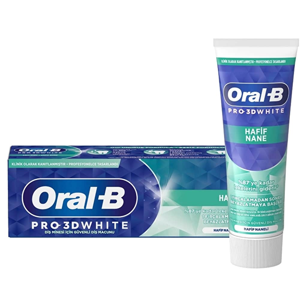 Oral-B Toothpaste Pro 3D White Mild Mint 75 ml - 2