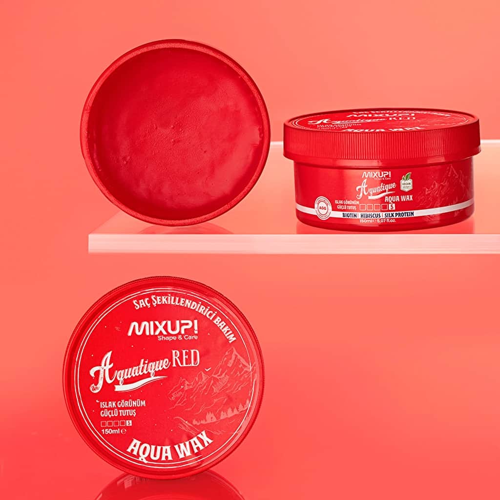 Mixup! Aquatique Red Aqua Wax 150 ml (strong Hold) - 3
