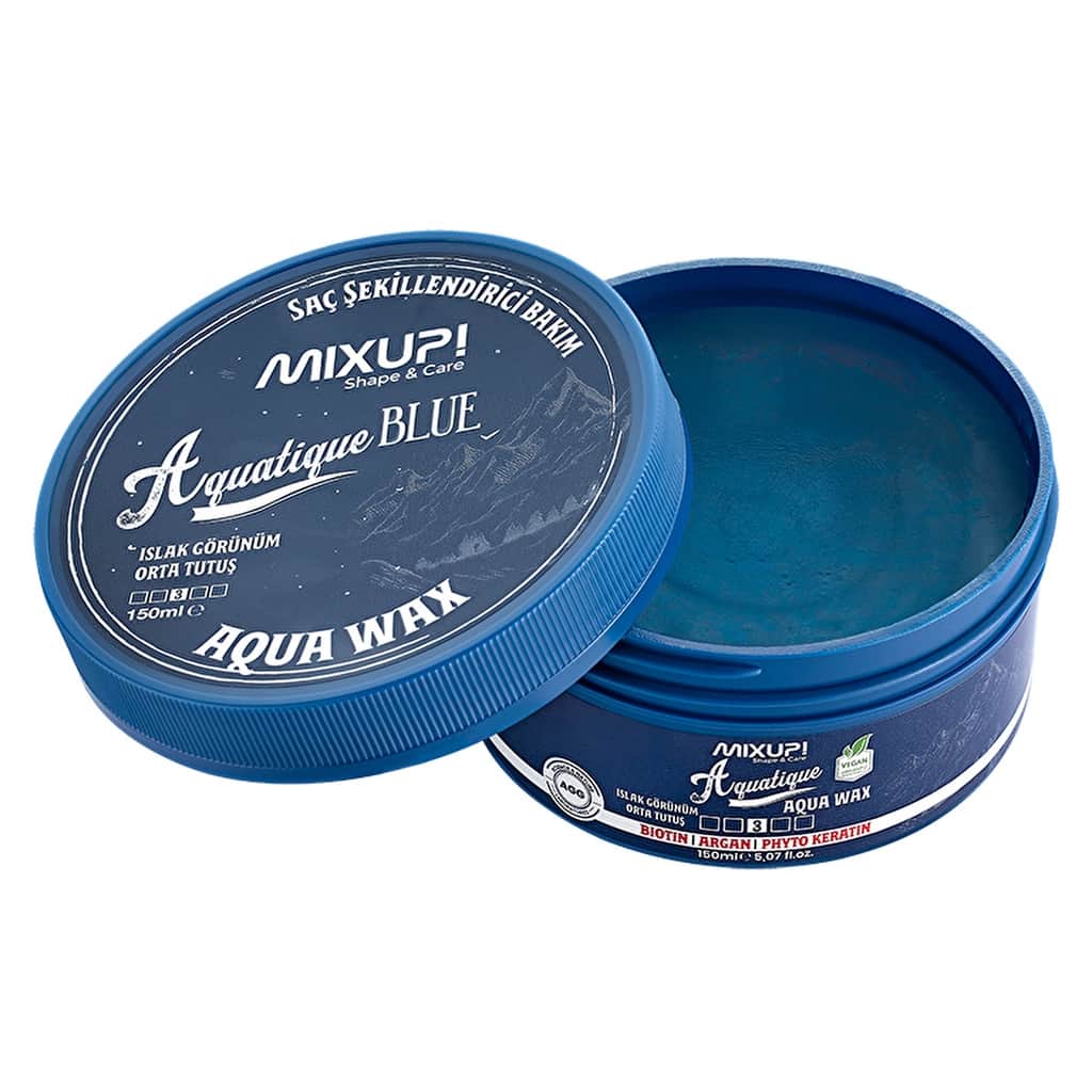 Mixup! Aquatique Blue Aqua Wax 150 ml (medium Hold) - 2