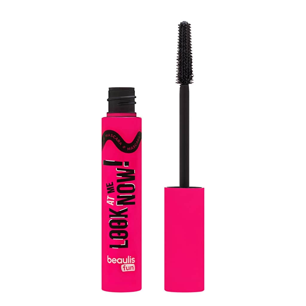 Beaulis Fun Look At Me Now Mascara - Intense Black Volume - 1