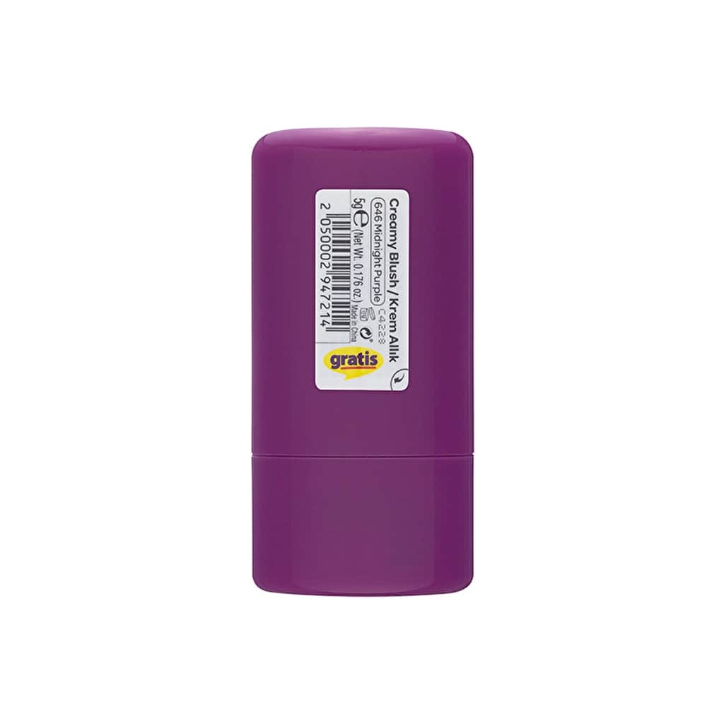 Beaulis Fun Creamy Boom Stick Blush - Midnight Purple 646 - 3