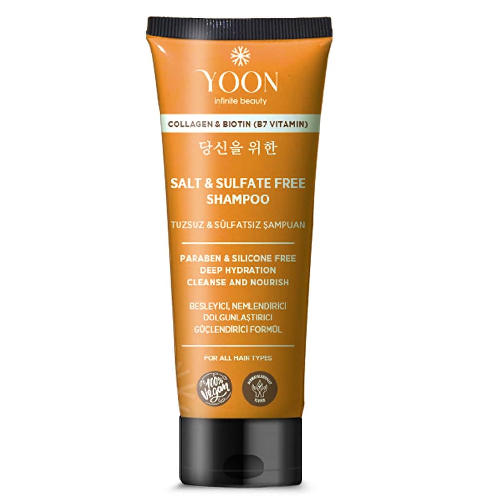 Yoon Collagen Biotin B7 moisturizing Vegan Shampoo 250 ml - 2