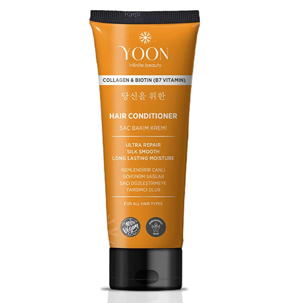 Yoon Biotin B7 & Collagen Moisturizing Nourishing And Repairing Vegan Hair Care Cream 200 ml - 2
