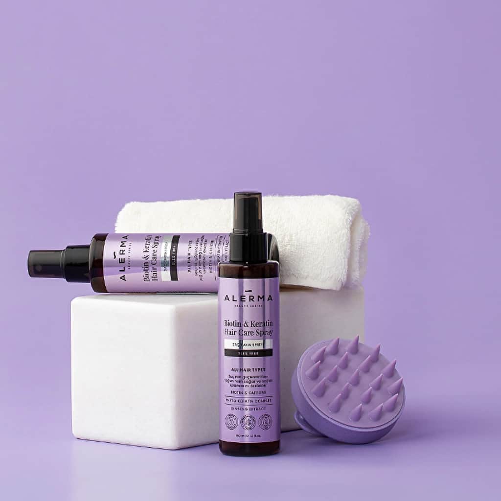 Alerma Biotin & Keratin Hair Care Spray for Hair Loss 150ml - 3