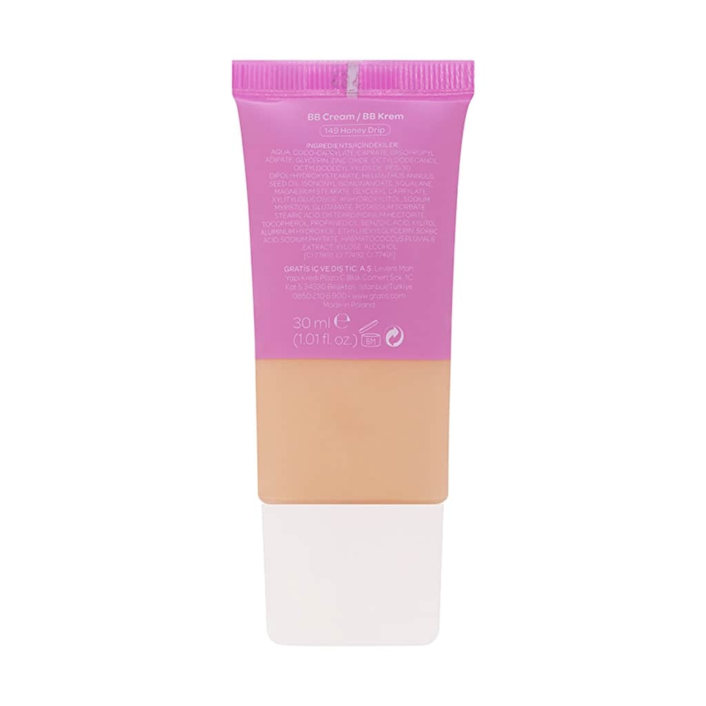 Beaulis Belle Blend BB Cream 149 Honey Drip - SPF 10, Natural Coverage - 3