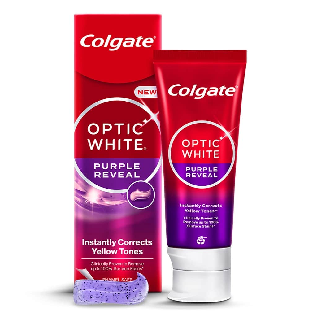 Colgate Optic White Purple Reveal Toothpaste 75 ml - 2