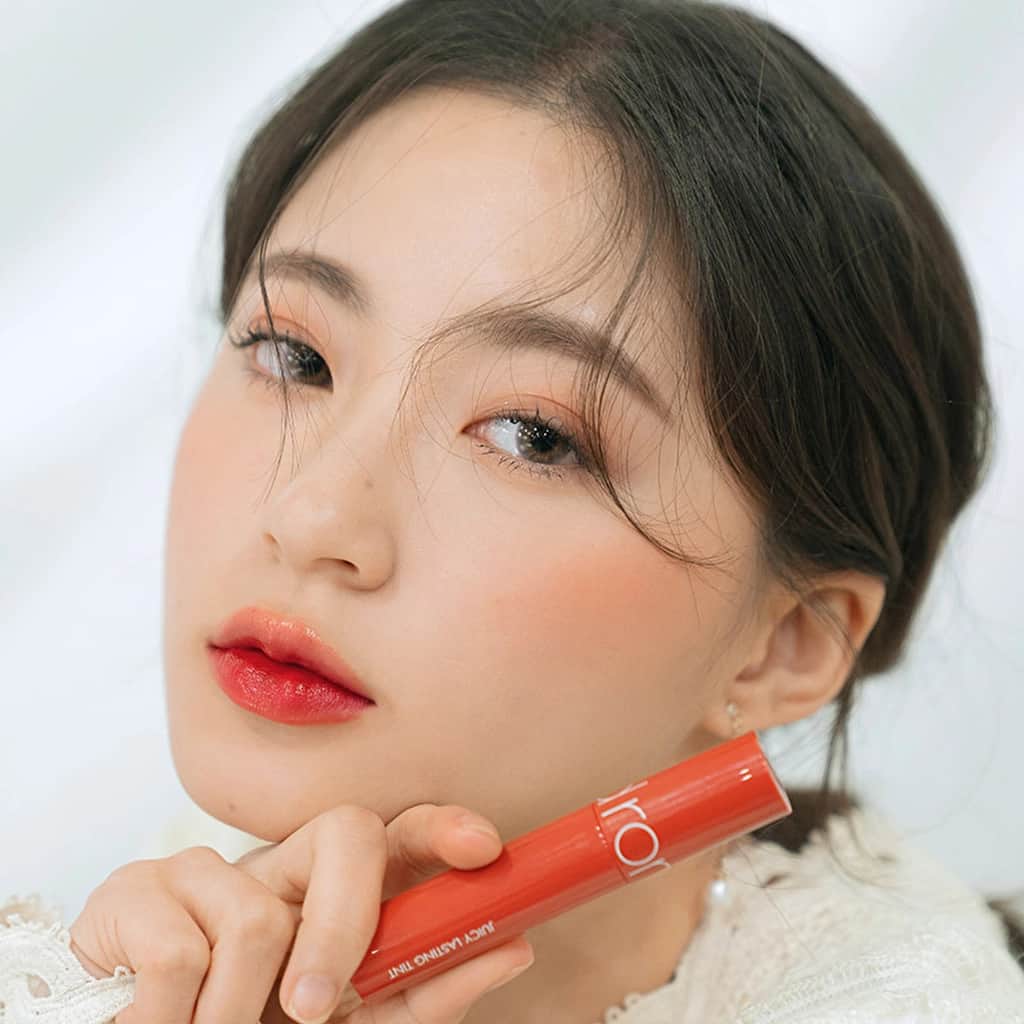Rom&nd Juicy Lasting Tint Lip Gloss 19 almond Rose - 4