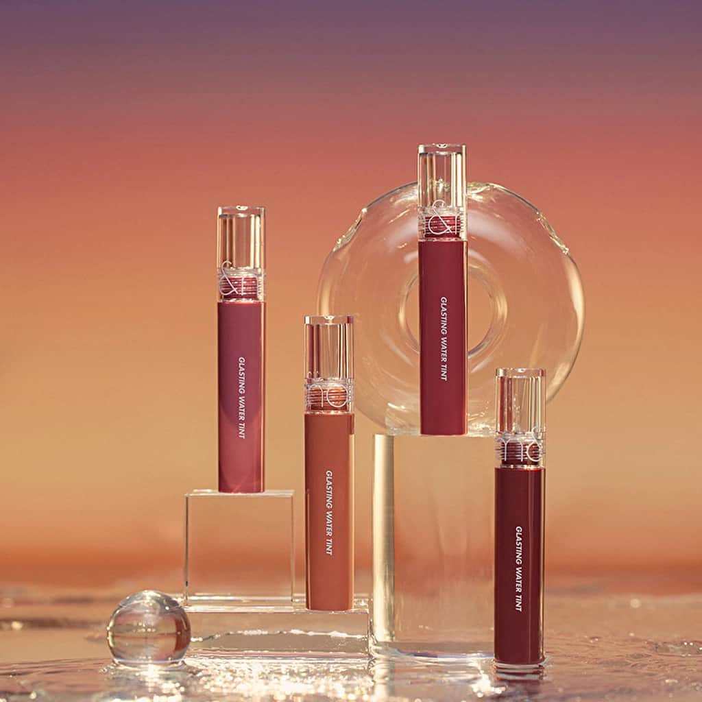 Rom&nd Glasting Water Tint Colored Lip Gloss 16 figrise - 2
