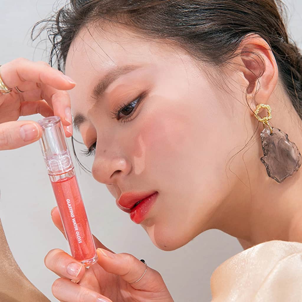 Rom&nd Glasting Water Gloss Lip Gloss 01 sanho Crush - 2
