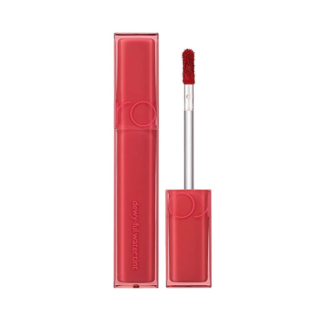 Rom&nd Dewy Full Water Tint Color Lip Gloss 07 cherry Way - 2