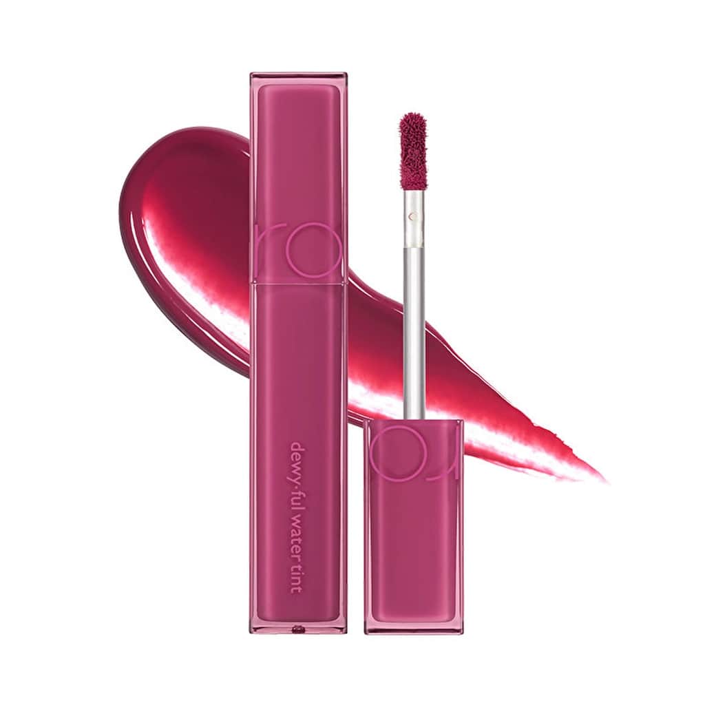 Rom&nd Dewy Full Water Tint Color Lip Gloss 08 berry Divine - 1