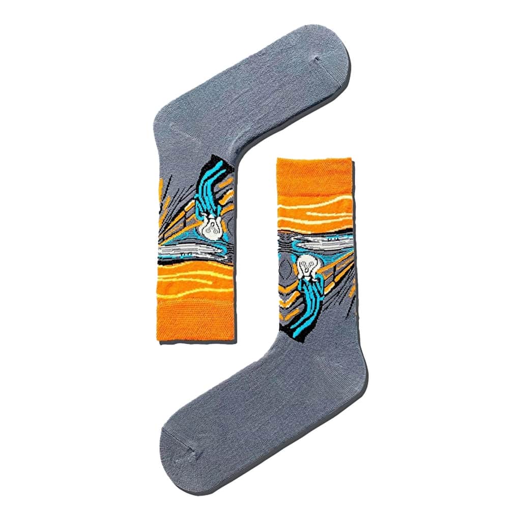Carnaval Art Socks Set - 7 Colorful Cotton Blend Designs - 3