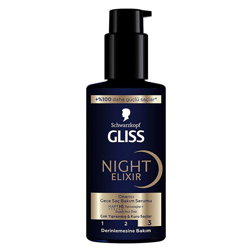Gliss Night Elixir Repairing Night Hair Care Serum 100 ml - 2