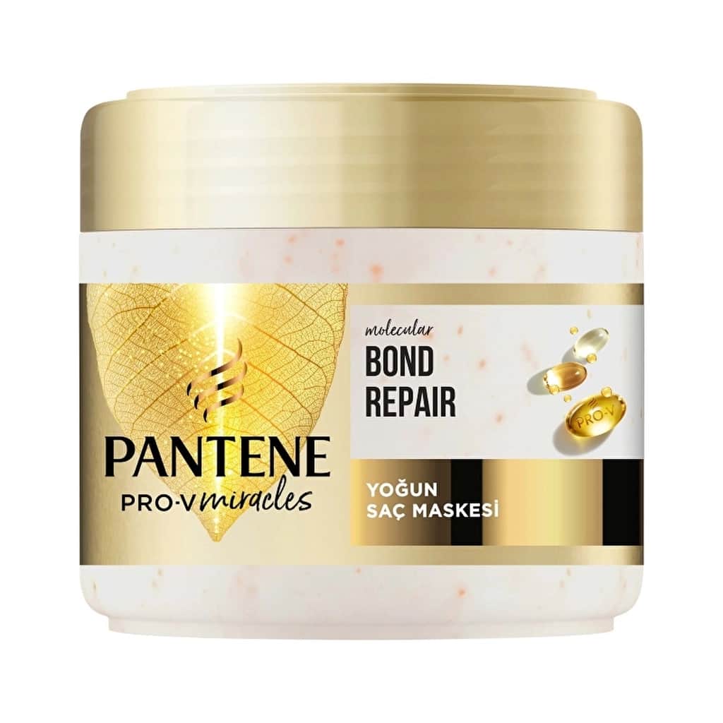 Pantene Pro-v Miracles Molecular Bond Repair Regenerating Hair Mask With Nourishing Pearl 300 ml - 2