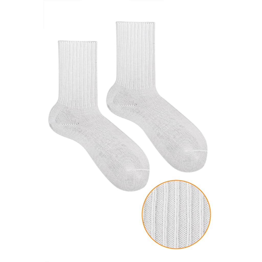 Ozzy Socks Women's Wool Ecru Socks 36/40 - 2