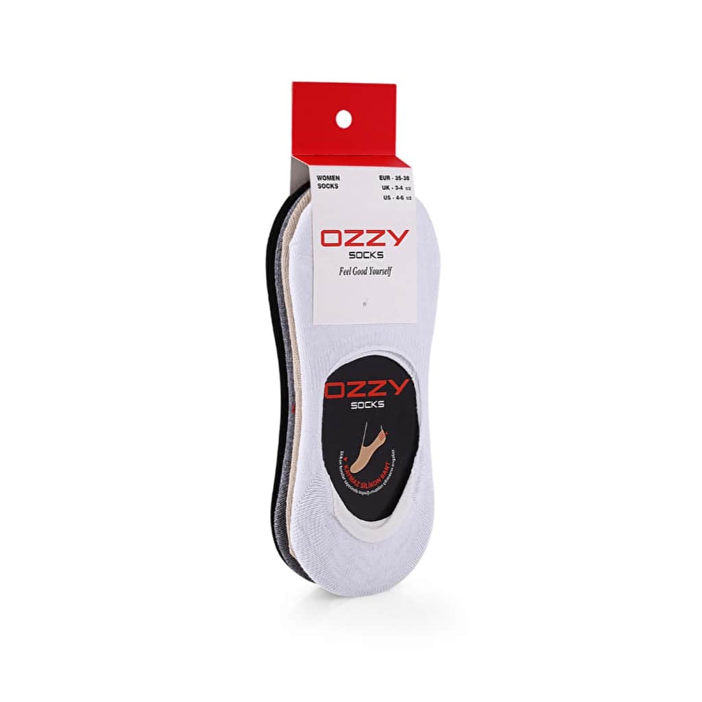 Ozzy Socks Women's 4-pack Seamless Ballerina Socks 35/38 - 1