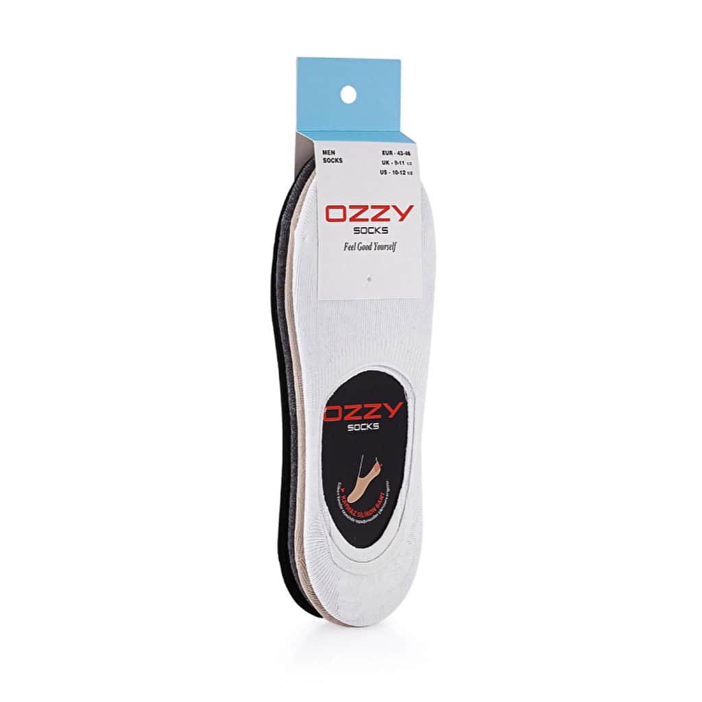 Ozzy Socks Men's 12-pack Seamless Ballerina Socks 43/46 - 1