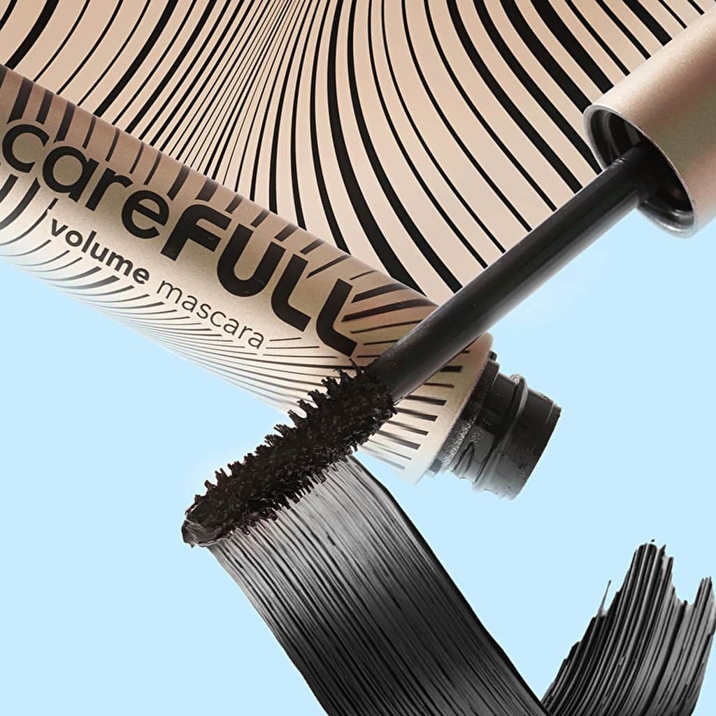 Flormar Carefull Volume Eyelash Strengthening Plumping Mascara 000 black - 5