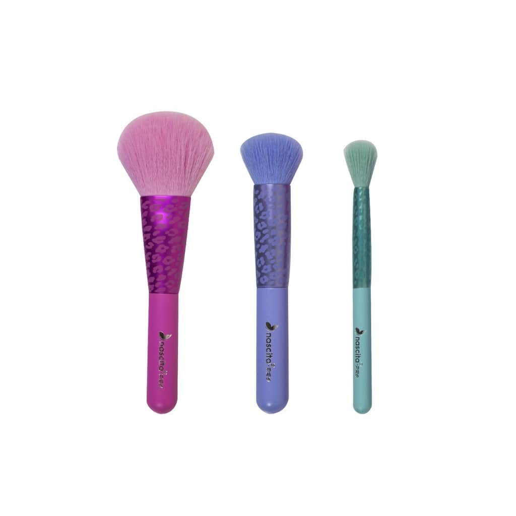 Nascita Colorful 3-pcs Makeup Brush Set - 3
