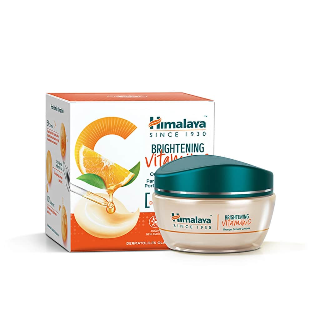 Himalaya Brightening Brightening Vitamin C Orange Extract Serum Cream 50 ml - 1