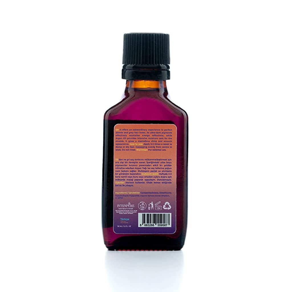 Intenpure Purple Argan Hair Care Oil 30 ml - 3