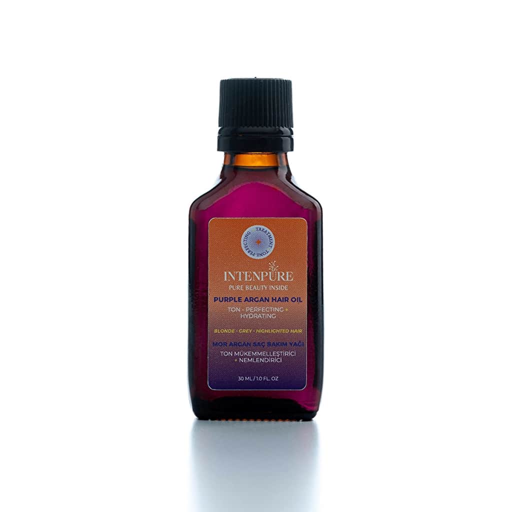Intenpure Purple Argan Hair Care Oil 30 ml - 2