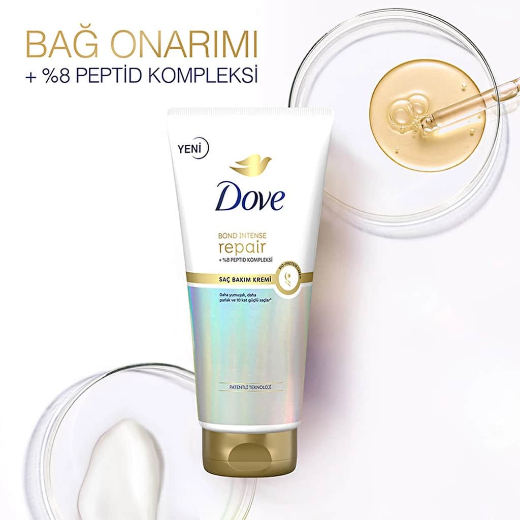 Dove Hair Care Conditioner Bond Intense Repair + Peptide Complex 170 ml - 3
