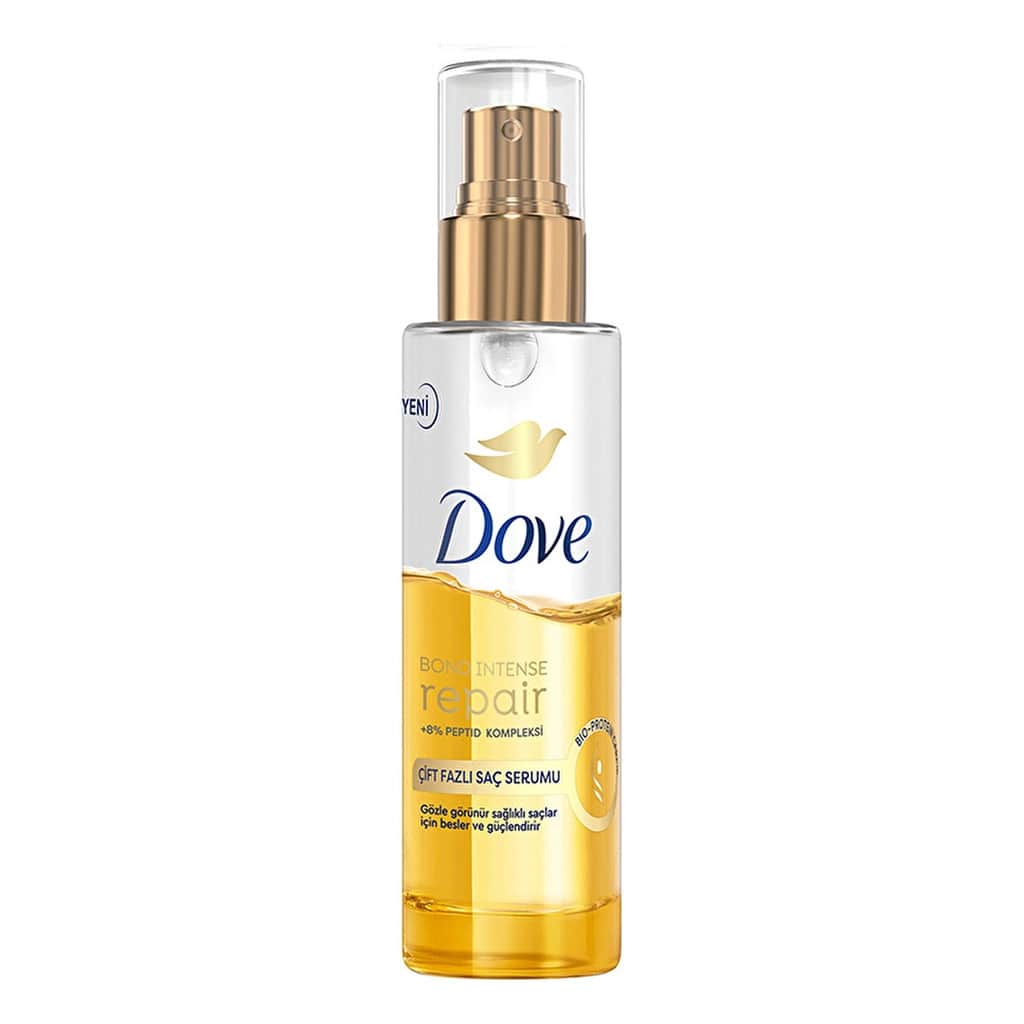Dove Dual Phase Hair Serum Bond Intense Repair + Peptide Complex 80 ml - 2
